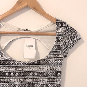 Pull & Bear printed mini dress